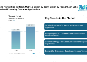 Turmeric Market Size to Reach USD 4.3 Billion by 2030 Driven by Rising Clean-Label Demand and Expanding Curcumin Applications