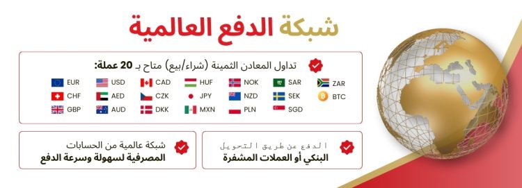 SuisseGold.com توسّع خيارات الدفع بإضافة الريال السعودي والدرهم الإماراتي لخدمة قاعدة عملائها المتنامية في الشرق الأوسط